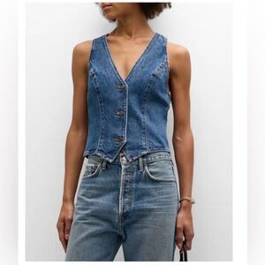 ✨ Agolde Heller Denim Vest Size Small ✨